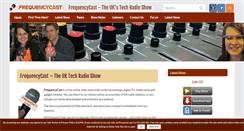 Desktop Screenshot of frequencycast.co.uk